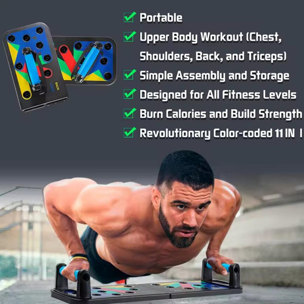 Plateau de pompes 20-en-1 pour fitness