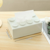 Porte-mouchoirs blocs de construction ludiques