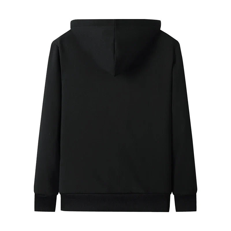 Plus-size warm winter lambskin hooded jacket