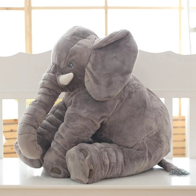 Plush Elephant | Large Cushion and Comforter Elephant for Babies and Children