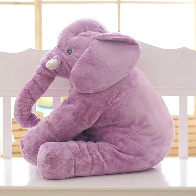 Plush Elephant | Large Cushion and Comforter Elephant for Babies and Children