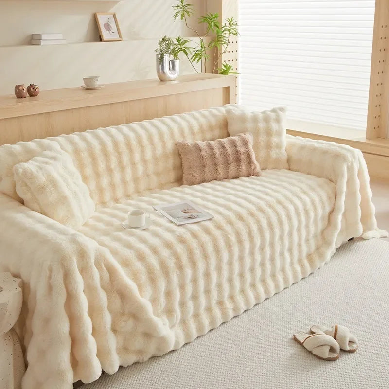 Plush Throw for a Cozy Interior