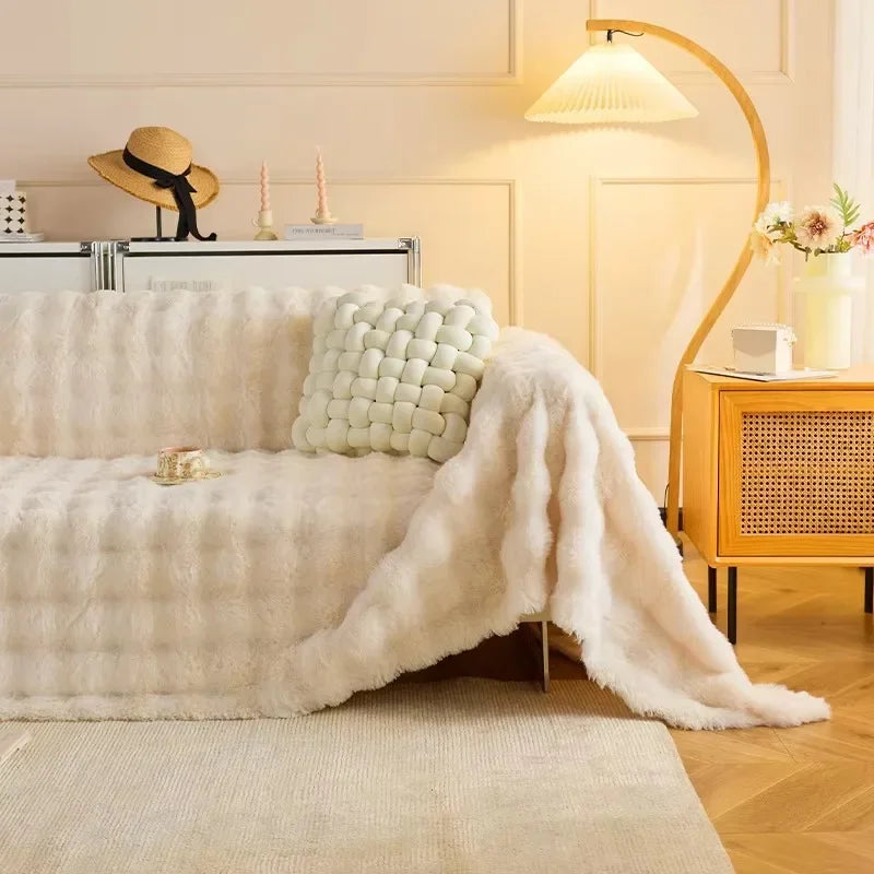 Plush Throw for a Cozy Interior