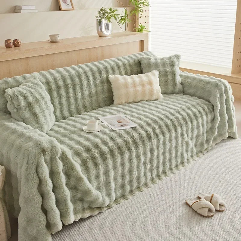 Plush Throw for a Cozy Interior