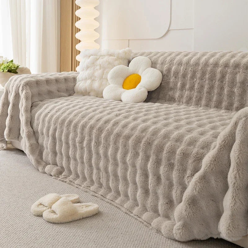 Plush Throw for a Cozy Interior