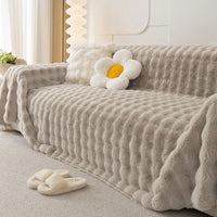 Plaid en peluche pour un intérieur chaleureux