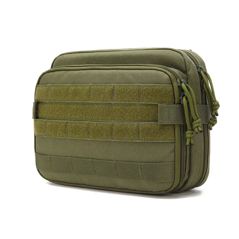 Pochette tactique administrative MOLLE avec rangement pour chargeurs et accessoires