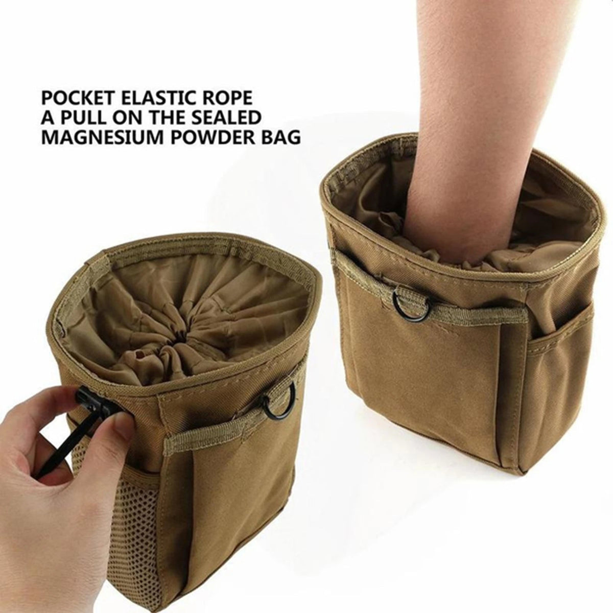 Pochette tactique MOLLE pour rangement d'équipement et accessoires