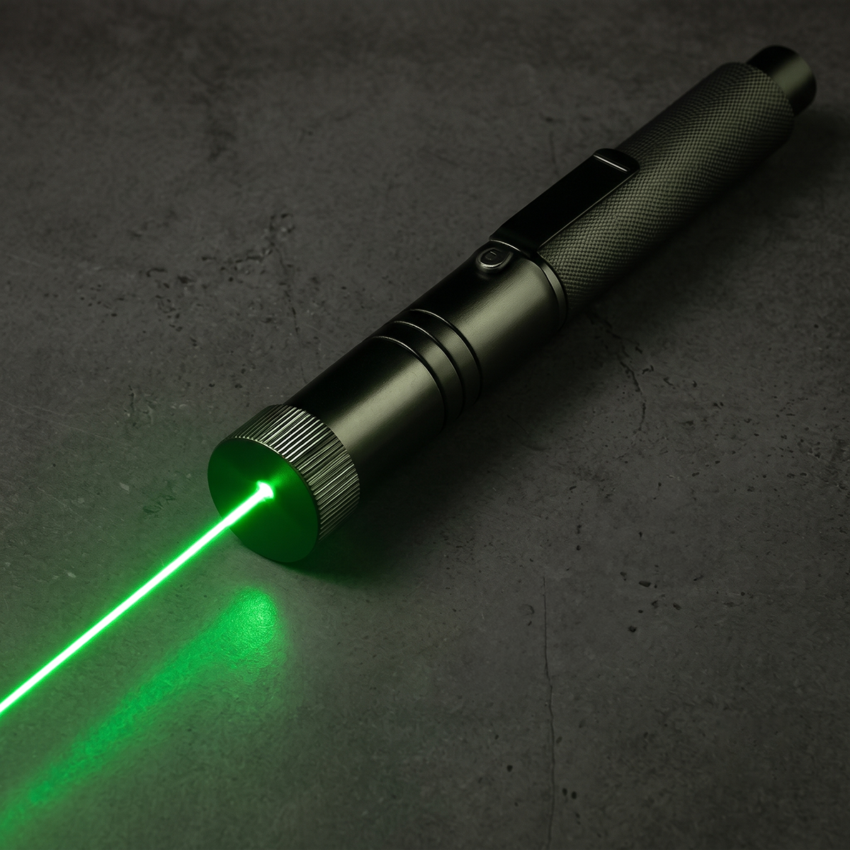 Pointeur laser puissant avec mise au point réglable