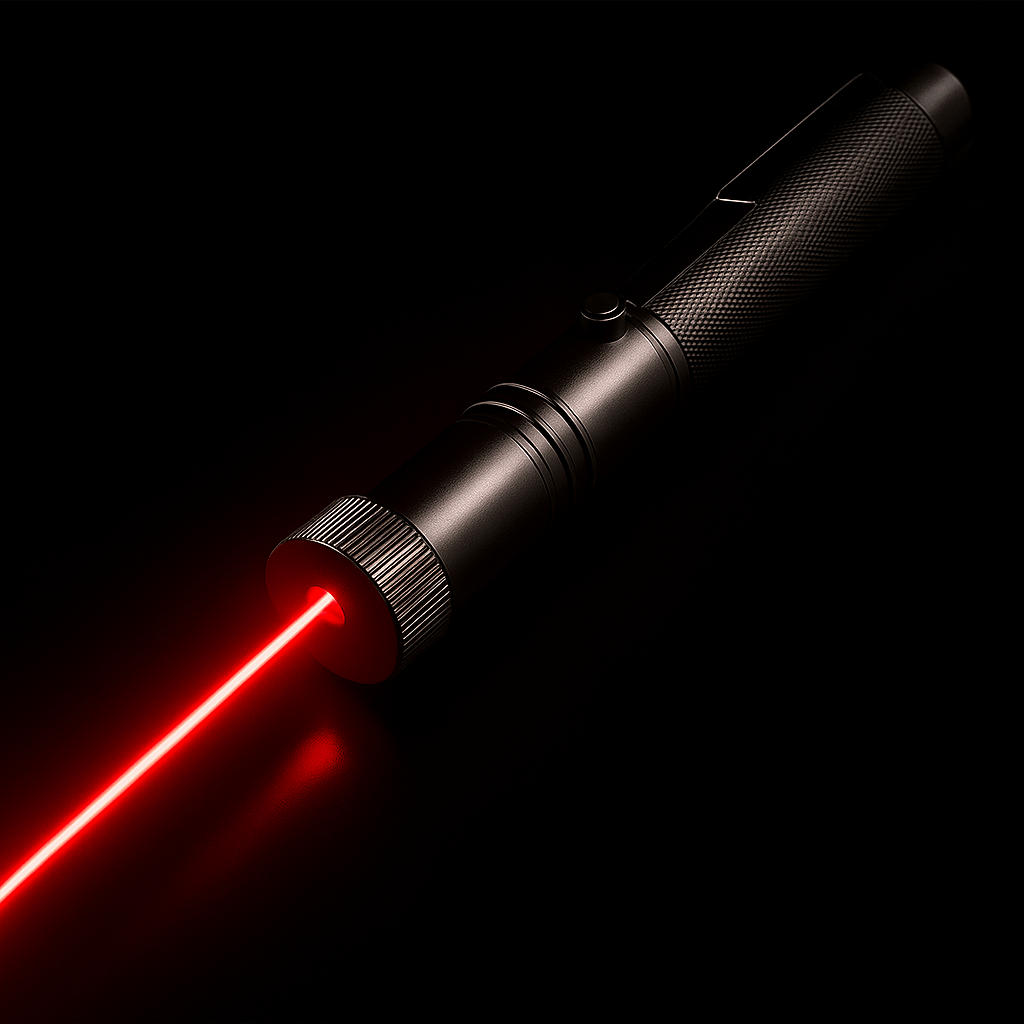 Pointeur laser puissant avec mise au point réglable