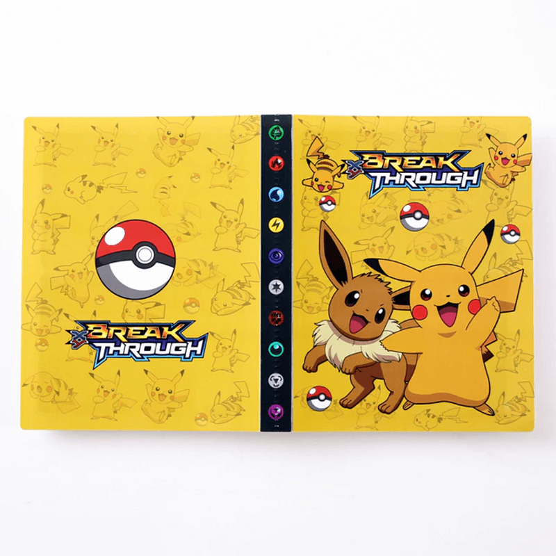 Poke Card Collector Album – 240 Card Pockets, Perfect for Collectors