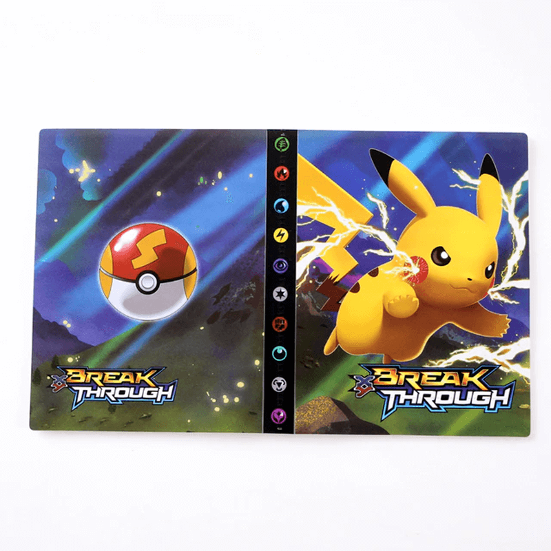 Poke Card Collector Album – 240 Card Pockets, Perfect for Collectors