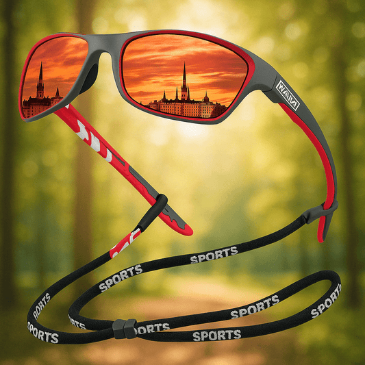 POLARSPORTX Pro - Polarised sports sunglasses with UV400 protection for outdoor & everyday wear