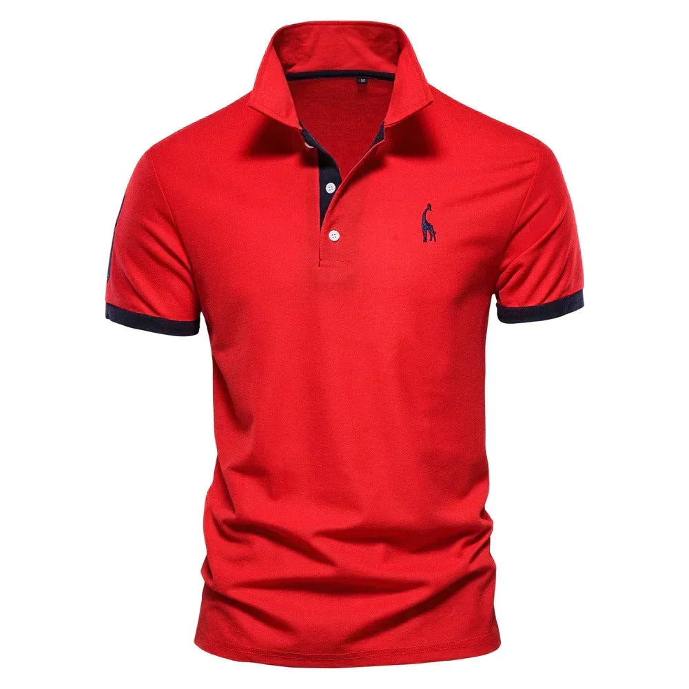 Polo homme coton design classique