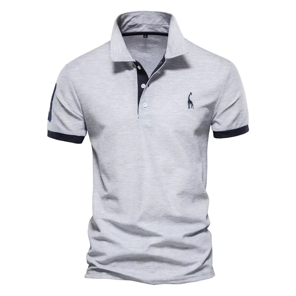 Polo homme coton design classique