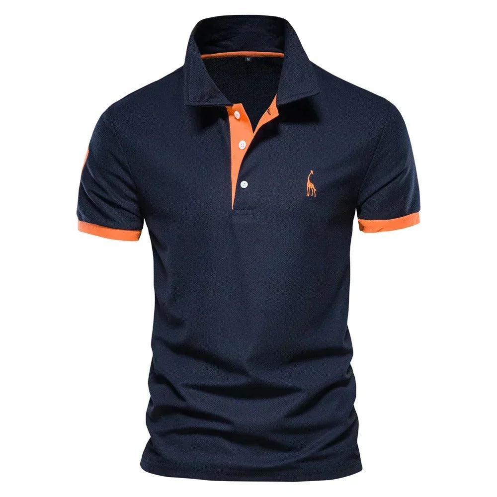 Polo homme coton design classique