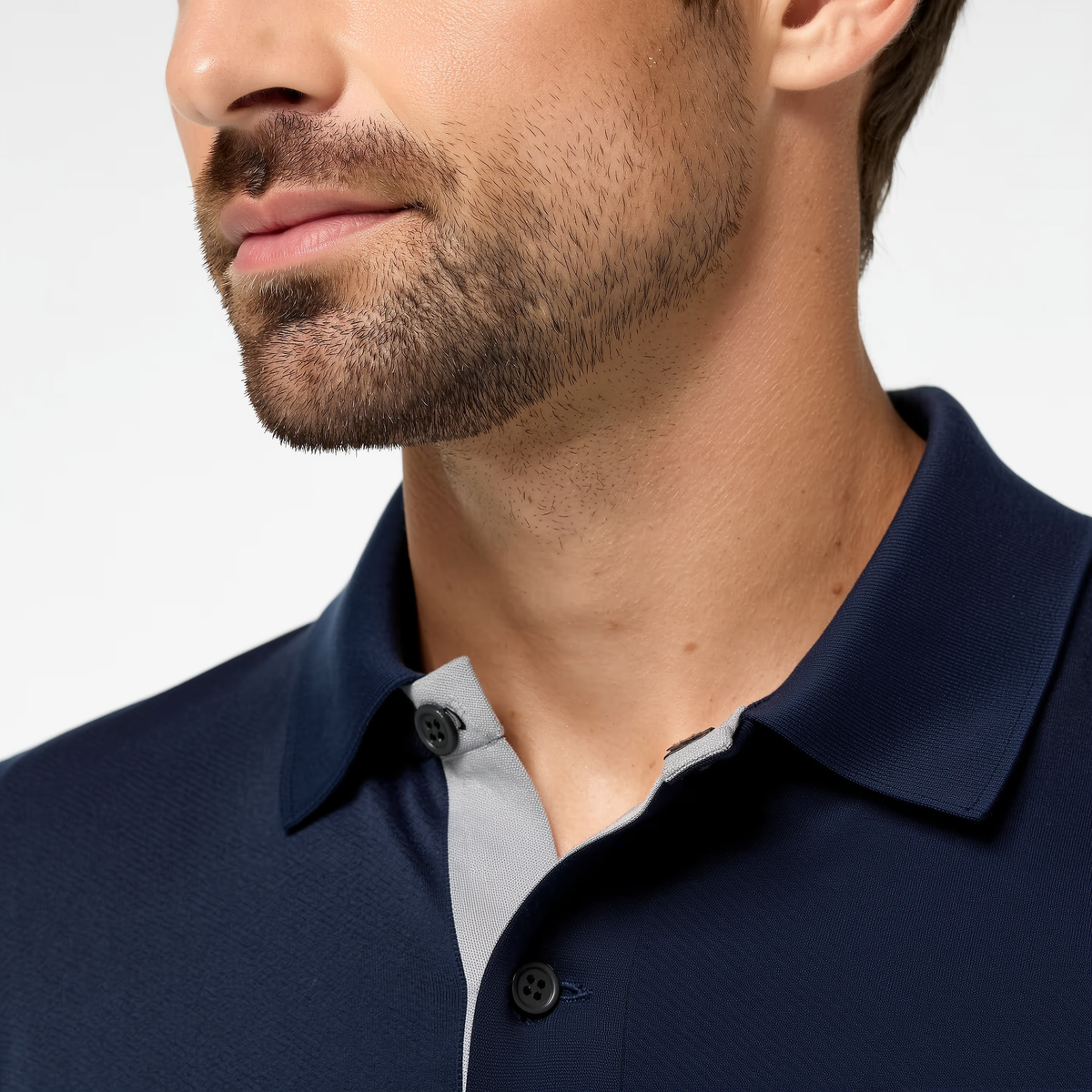 Polo homme polyester et élasthane | Évacuation de l'humidité UPF 50
