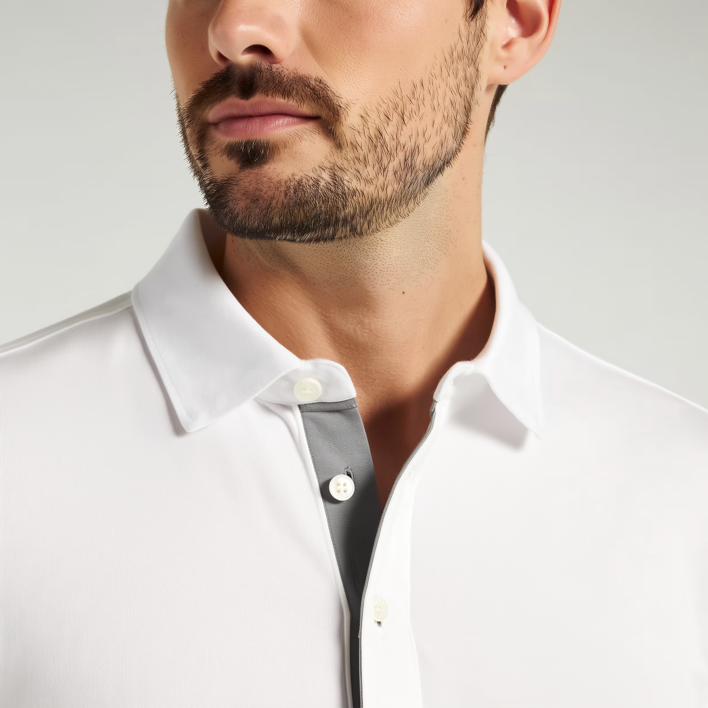 Polo homme polyester et élasthane | Évacuation de l'humidité UPF 50