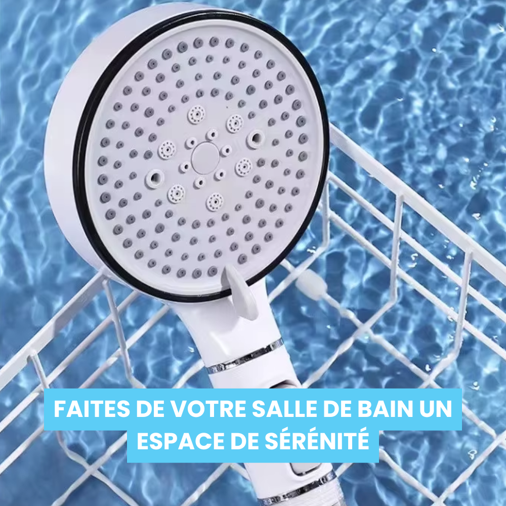 Pomme de douche anti-calcaire