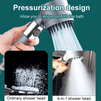 Pomme de douche PowerSpray – Pression renforcée – Expérience spa