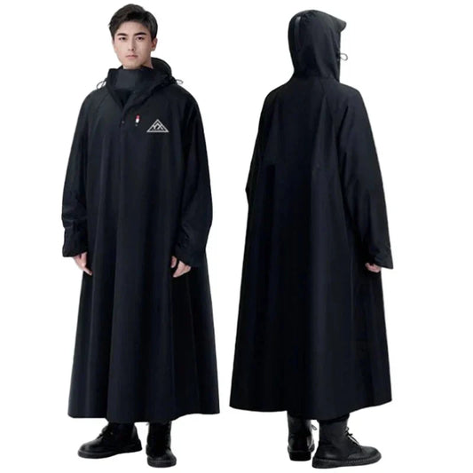 Poncho de pluie long mixte - imperméable et confortable