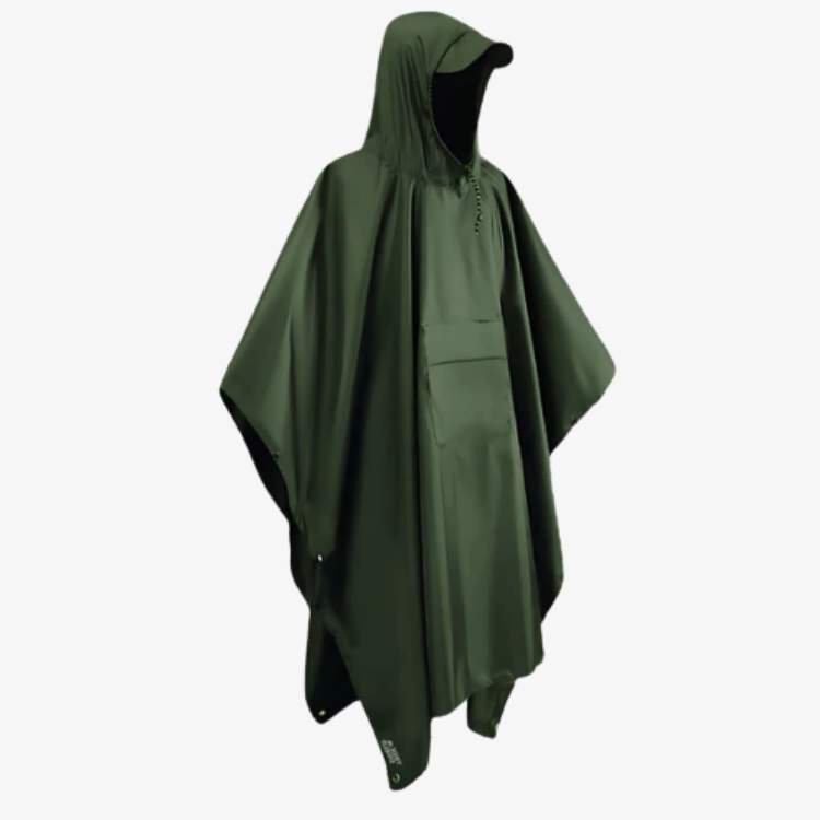 Poncho de trekking imperméable tous terrains