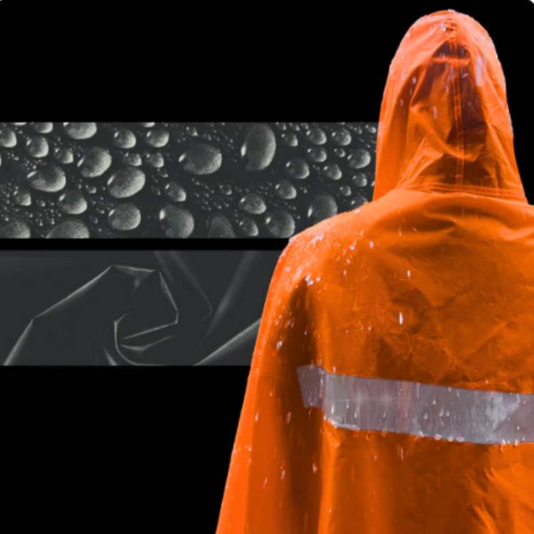Poncho de trekking imperméable tous terrains