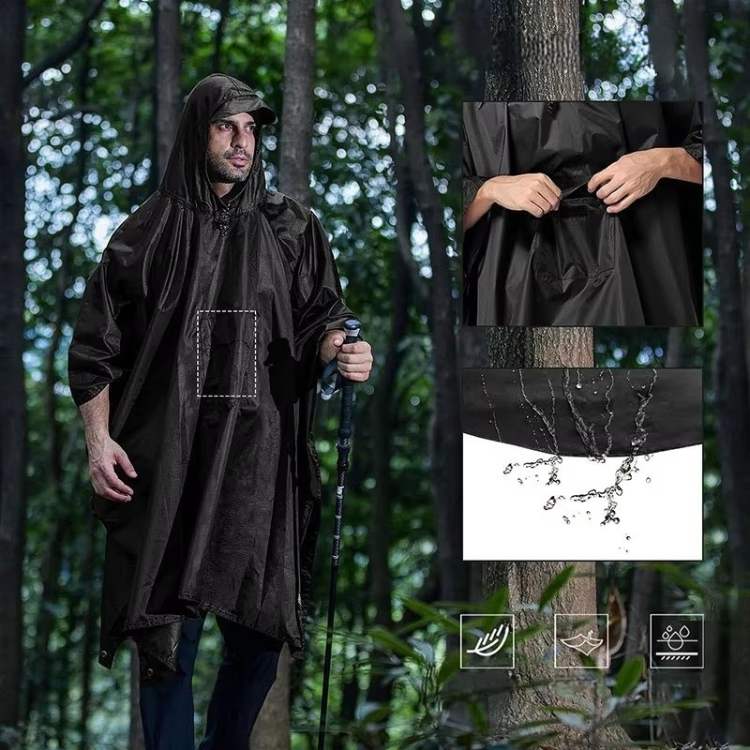 Poncho de trekking imperméable tous terrains