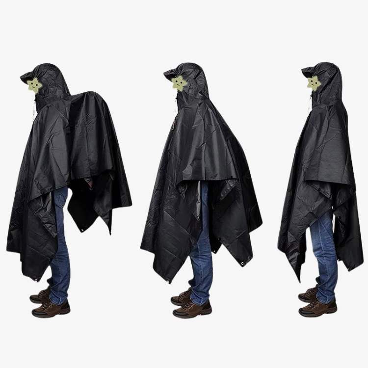 Poncho de trekking imperméable tous terrains