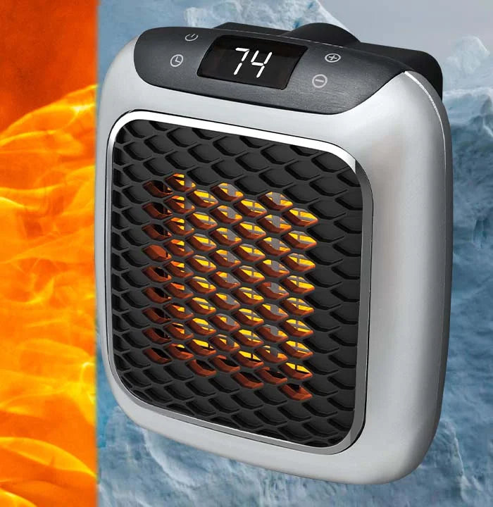 Portable Electric Heater – Fast Heating, Quiet, Safe, and Energy Efficient