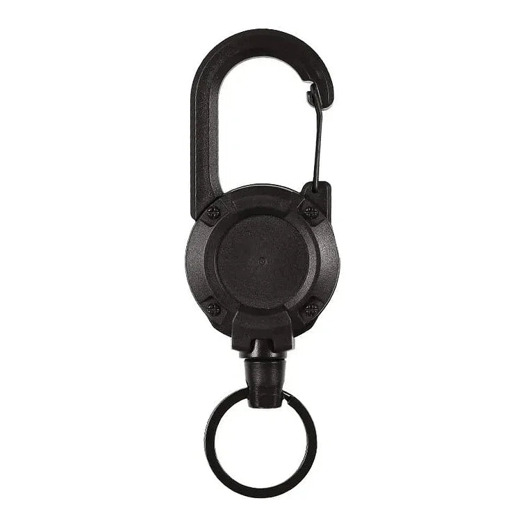 Porte-clés rétractable robuste pour clés et badges d'identification