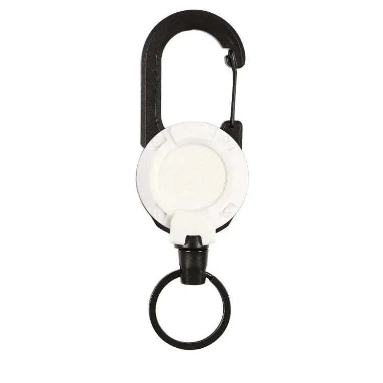 Porte-clés rétractable robuste pour clés et badges d'identification