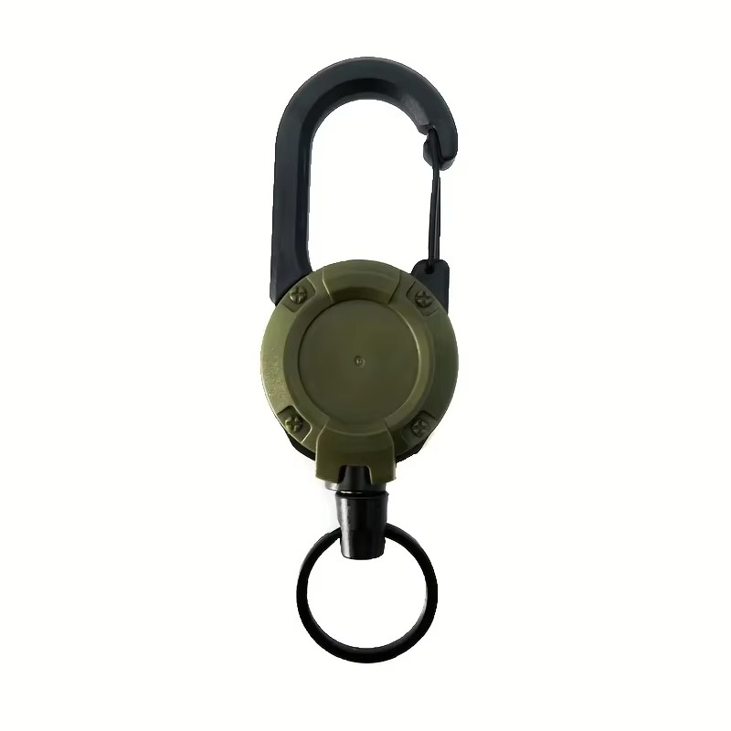 Porte-clés rétractable robuste pour clés et badges d'identification