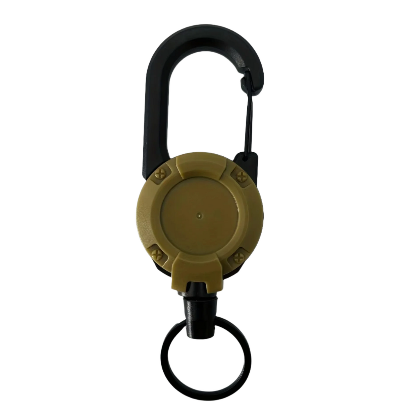 Porte-clés rétractable robuste pour clés et badges d'identification