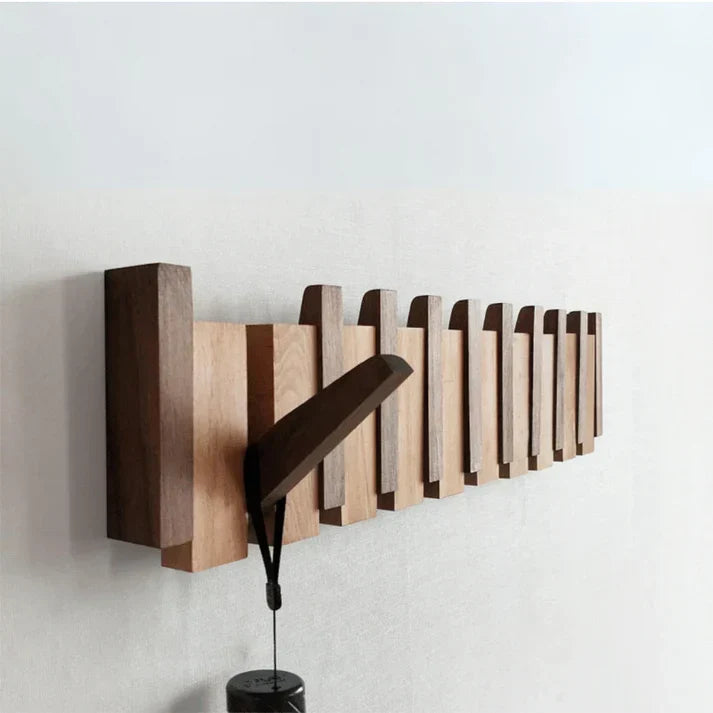Porte-manteau piano en bois – décoration murale élégante et rangement pratique