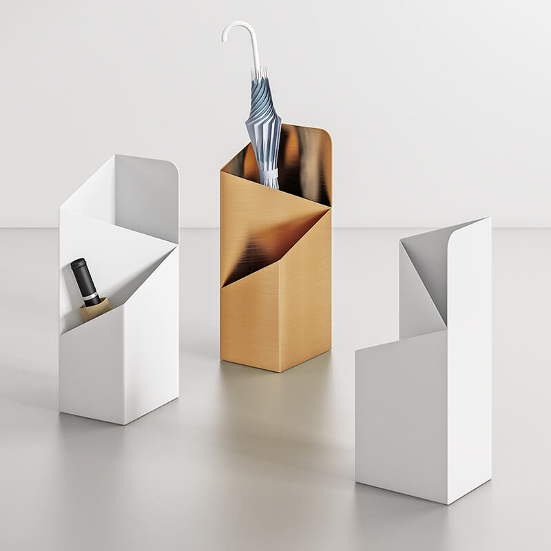 Porte-parapluies avec bac d'égouttement - Design scandinave
