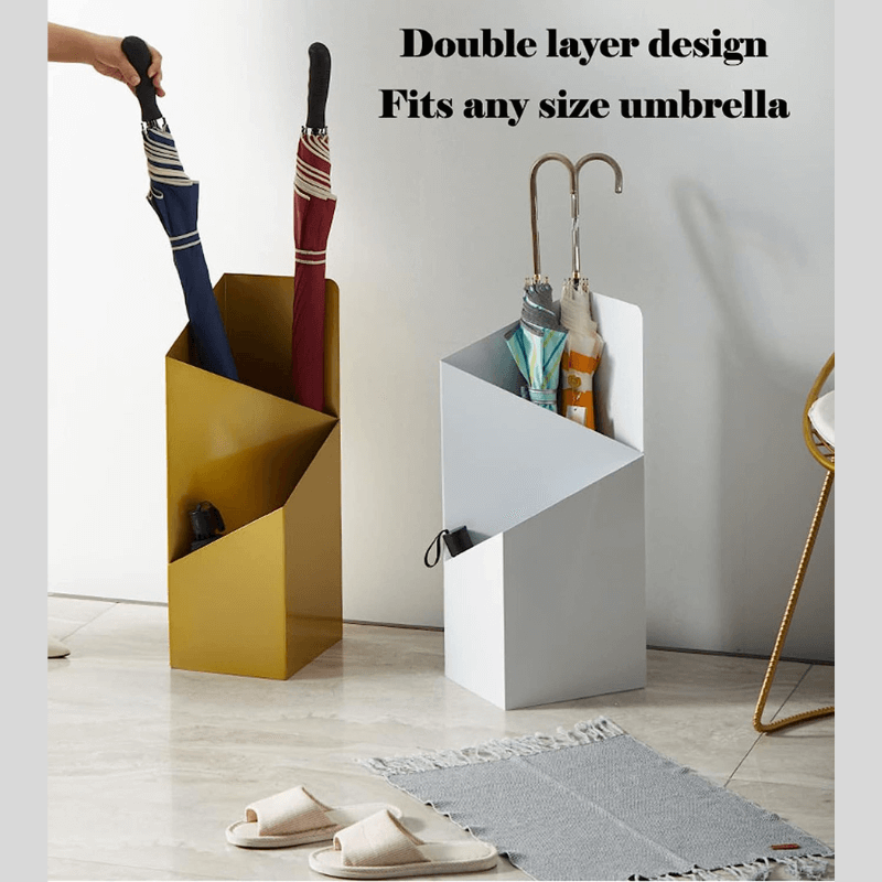 Porte-parapluies avec bac d'égouttement - Design scandinave