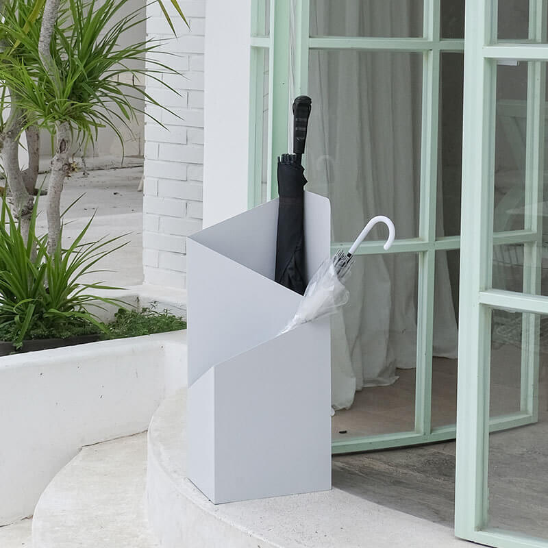 Porte-parapluies avec bac d'égouttement - Design scandinave
