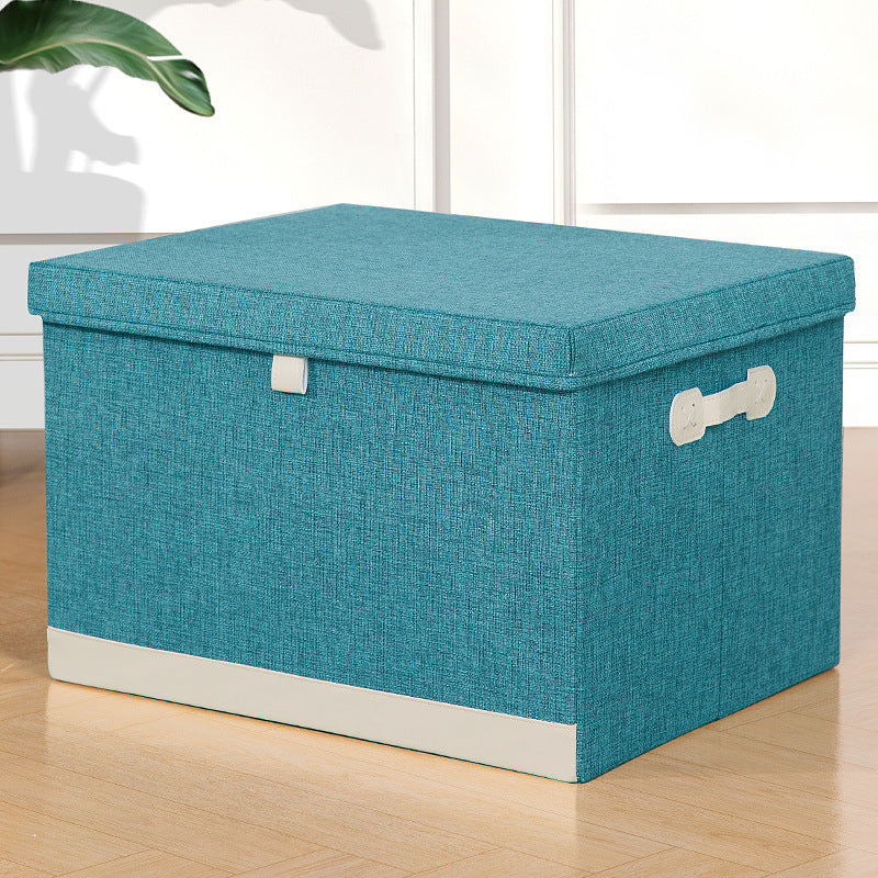 Pouf coffre de rangement rembourré