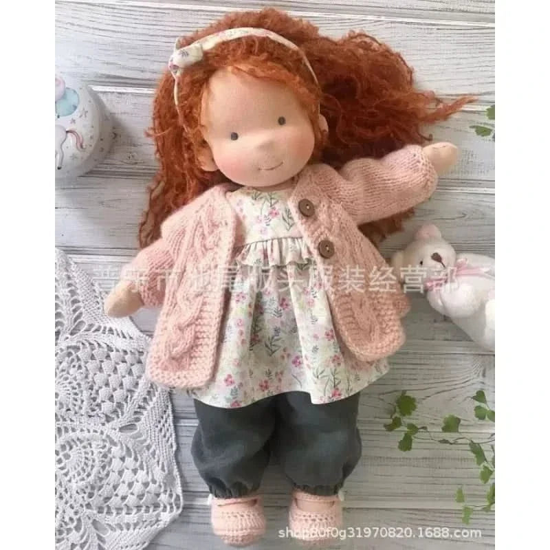 Poupée en peluche faite à la main – jouet style Waldorf Elise