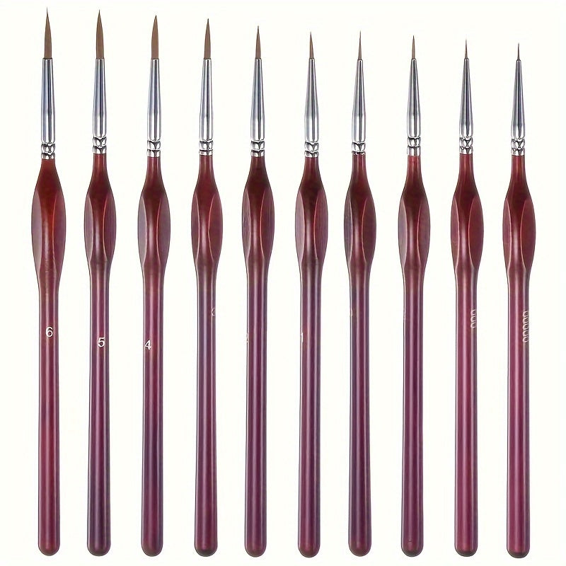 Precision Detail Brush – Ideal for Precise Painting and Detailed Artwork