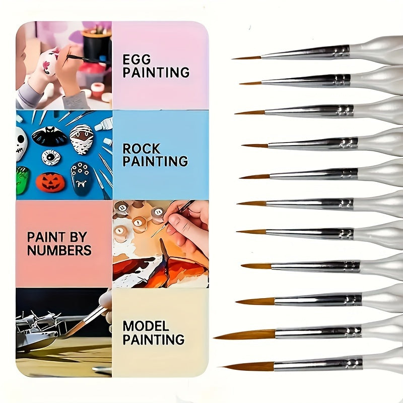 Precision Detail Brush – Ideal for Precise Painting and Detailed Artwork