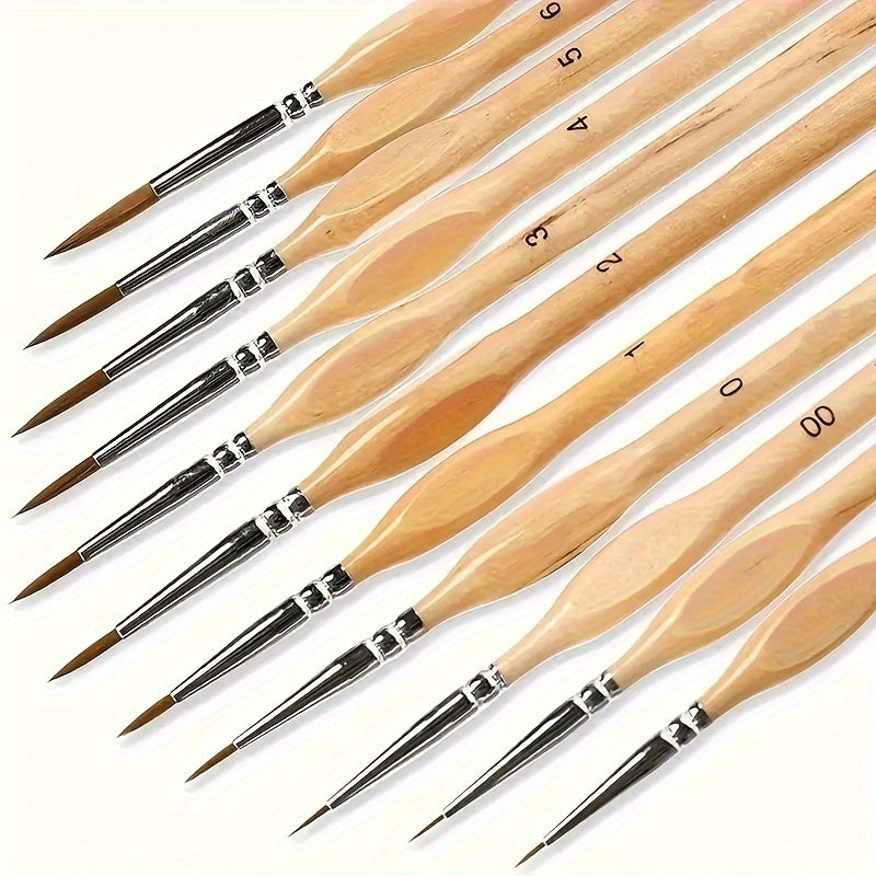 Precision Detail Brush – Ideal for Precise Painting and Detailed Artwork