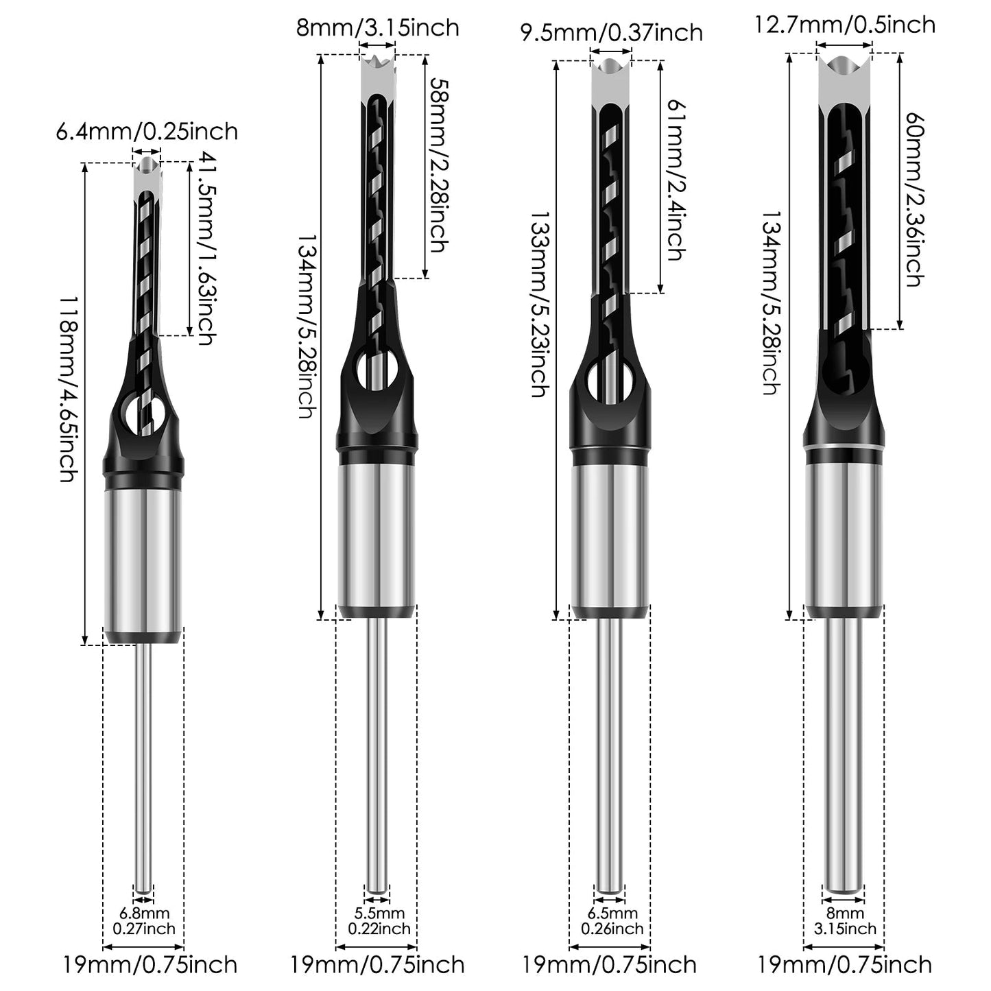 PRECIZO™ Adapter and Chisel Set