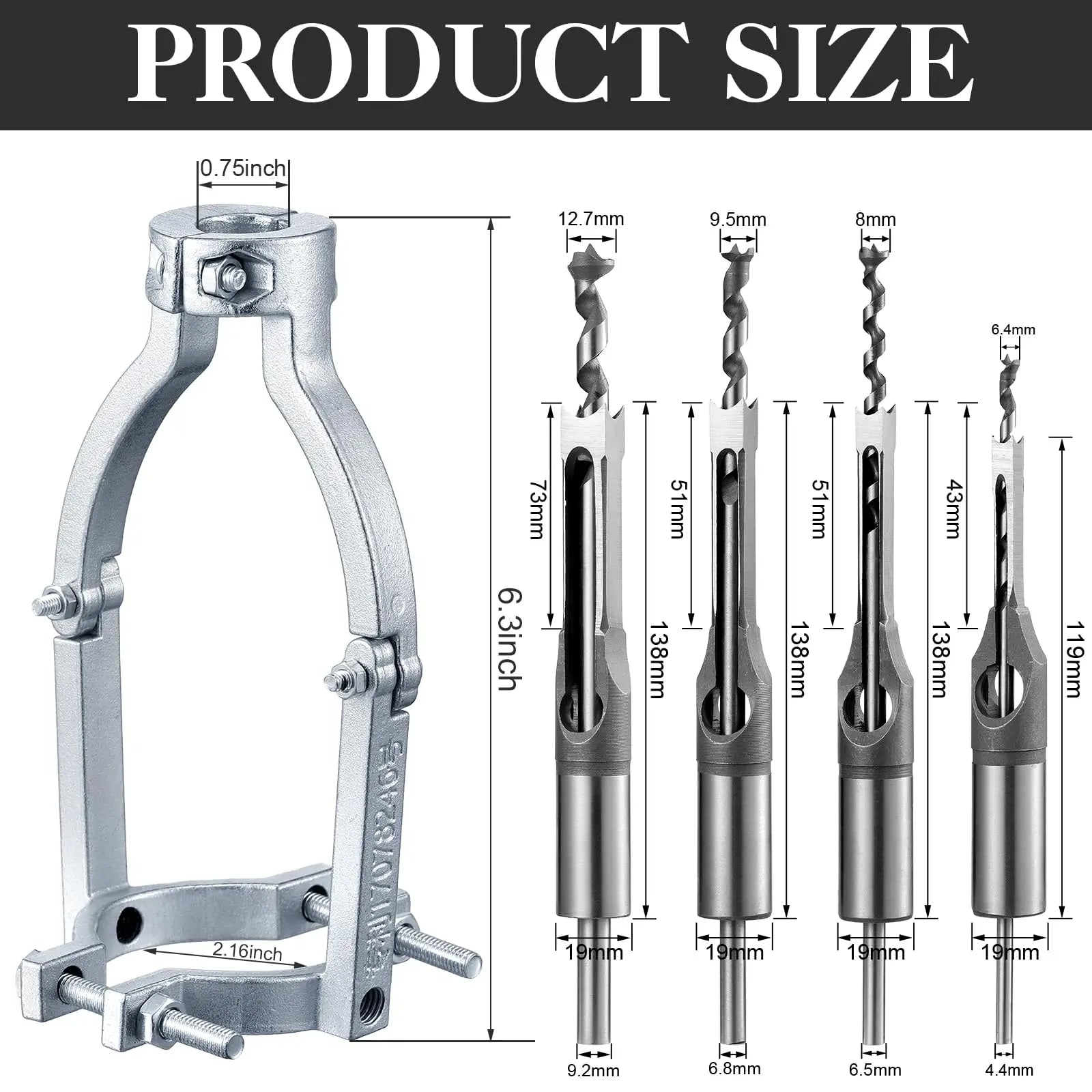 PRECIZO™ Adapter and Chisel Set