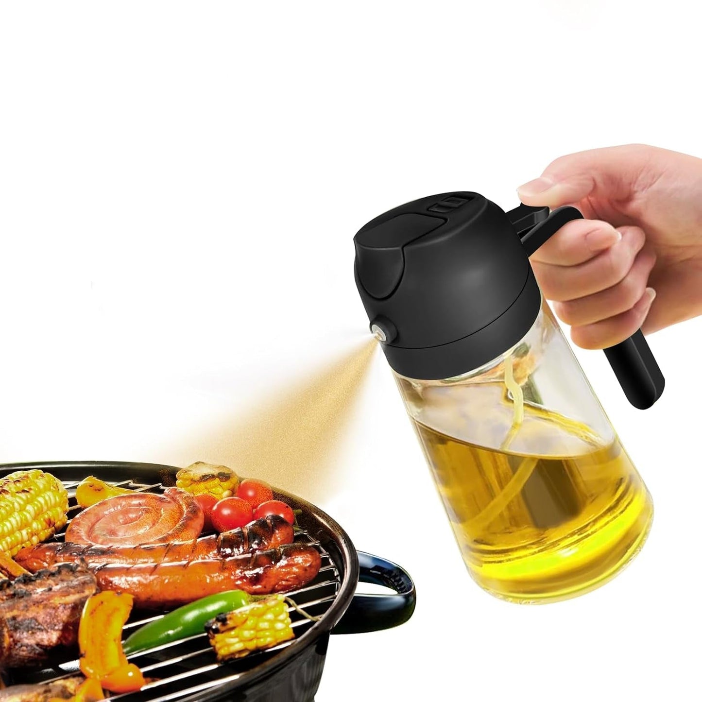 Premium 2-in-1 Olive Oil Spray - DualSpray