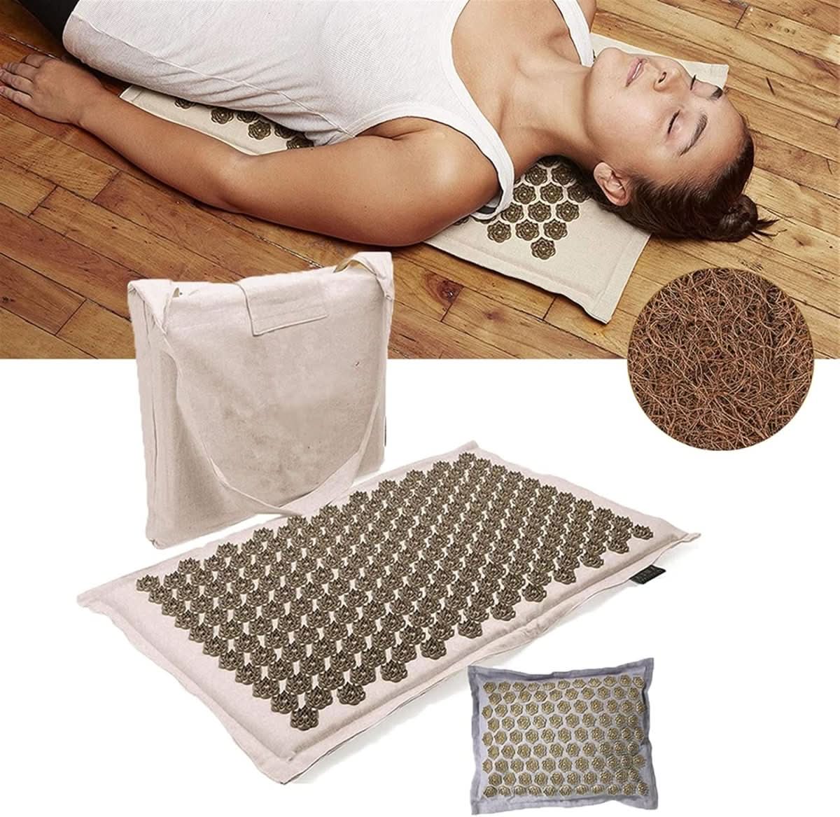 PRESSUREASE – Acupressure Mat for Natural Pain Relief and Relaxation