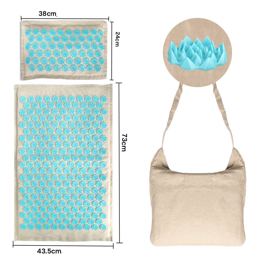 PRESSUREASE – Acupressure Mat for Natural Pain Relief and Relaxation
