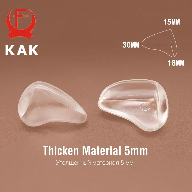 Protecteurs de coins en silicone pour bébé - Lot de 4