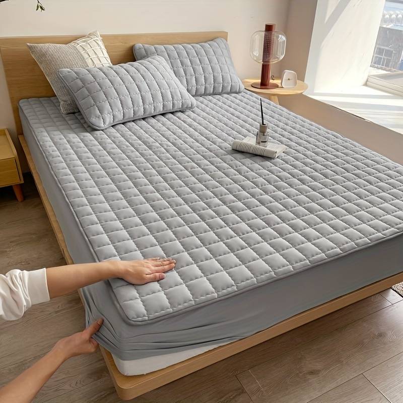 Protège-matelas matelassé pour un confort de sommeil optimal